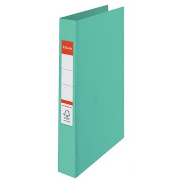 Gyűrűs könyv, 2 gyűrű, 42 mm, A4, PP, ESSELTE "Colour’Breeze", zöld