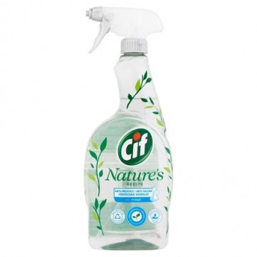 Fürdőszobai tisztító spray, 750 ml, CIF "Nature`s"