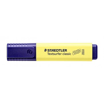 Szövegkiemelő, 1-5 mm, STAEDTLER "Textsurfer Classic Pastel 364 C", sárga