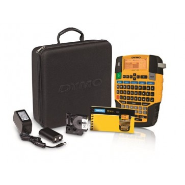 Elektromos feliratozógép, DYMO "Rhino 4200" készlet táskában