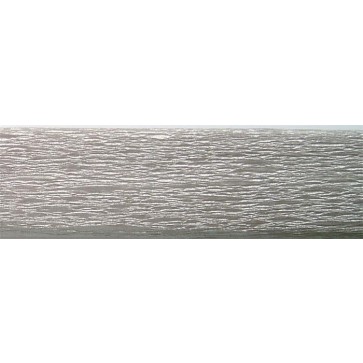 Krepp-papír, 50x200 cm, COOL BY VICTORIA, ezüst