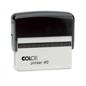Bélyegző, COLOP "Printer 45", fekete párnával