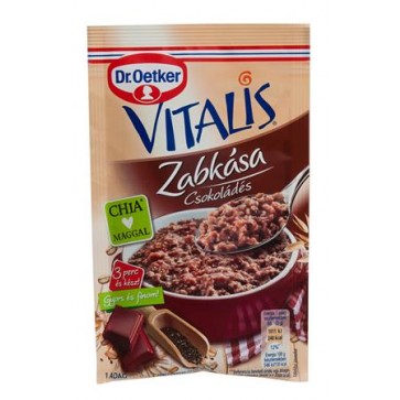 Zabkása, 60 g, DR. OETKER, "Vitalis", csokoládés