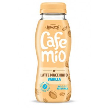 Kávés tejital, 0,25l, RAUCH "Cafemio Latte Macchiato Vanilla", extra mild