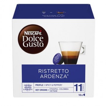 Kávékapszula, 16 db,  NESCAFÉ DOLCE GUSTO "Ristretto Ardenza"
