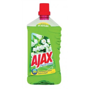 Általános tisztítószer, 1 l,  AJAX, gyöngyvirág, zöld