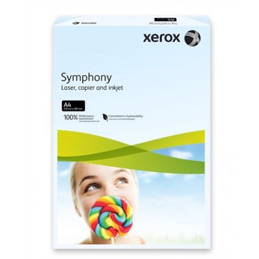 Másolópapír, színes, A4, 160 g, XEROX "Symphony", világoskék (pasztell)