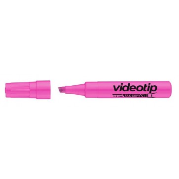 Szövegkiemelő, 1-4 mm, ICO "Videotip", rózsaszín