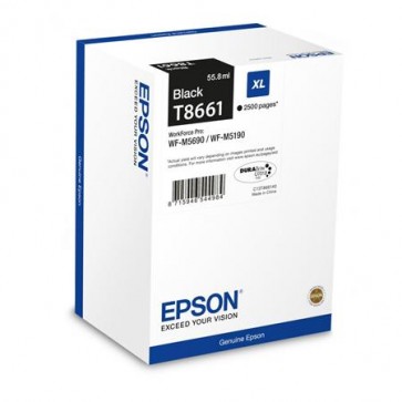 T8661 Tintapatron WP-M5690DWF, WP-M5190DW nyomtatókhoz, EPSON, fekete, 2,5k