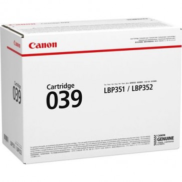 CRG-039 Lézertoner  i-SENSYS LBP351x, LBP352x nyomtatókhoz, CANON, fekete, 11k