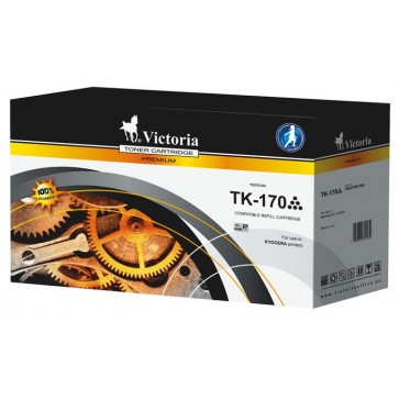 TK170 Lézertoner FS 1370DN nyomtatóhoz, VICTORIA TECHNOLOGY, fekete, 7,2k