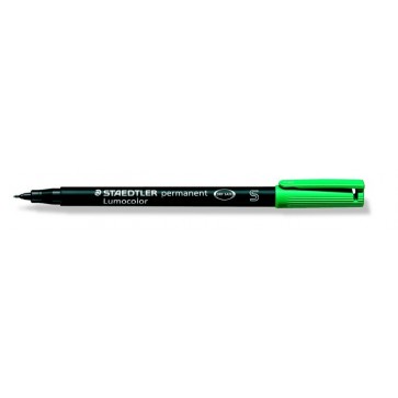 Alkoholos marker, OHP, 0,4 mm, STAEDTLER "Lumocolor® 313 S", zöld