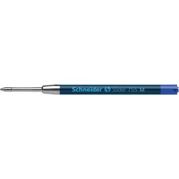Golyóstollbetét, 0,5 mm, SCHNEIDER "Slider 755", kék