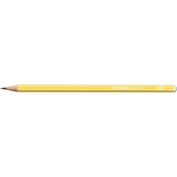 Grafitceruza, HB, hatszögletű, STABILO "Pencil 160", sárga