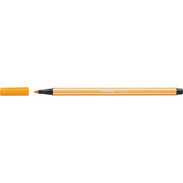 Rostirón, 1 mm, STABILO "Pen 68", neon narancssárga