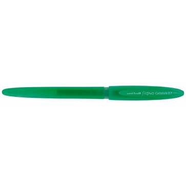 Zseléstoll, 0,4 mm, kupakos, UNI "UM-170 Signo Gelstick", zöld