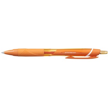 Golyóstoll, 0,35 mm, nyomógombos, UNI "SXN-150C Jetstream", narancssárga