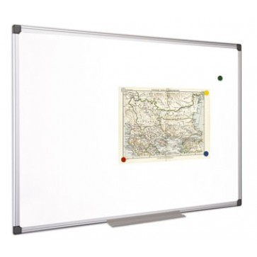 Fehértábla, mágneses, 120x240 cm, alumínium keret, VICTORIA VISUAL