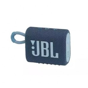 Hangszóró, hordozható, vízálló, Bluetooth, JBL "Go 3", kék