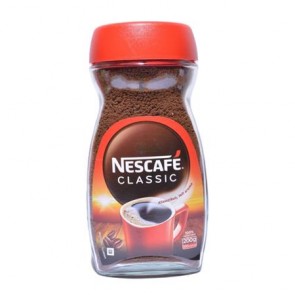 Instant kávé, 200 g, üveges, NESCAFÉ "Classic"