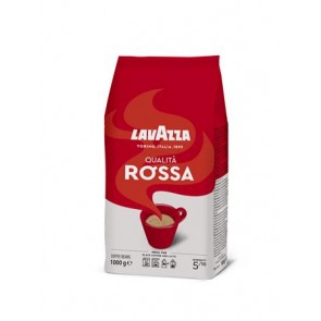 Kávé, pörkölt, szemes, 1000 g, LAVAZZA "Rossa"