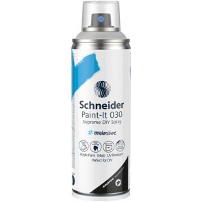 Akrilfesték spray, 200 ml, SCHNEIDER "Paint-It 030", univerzális alapozó