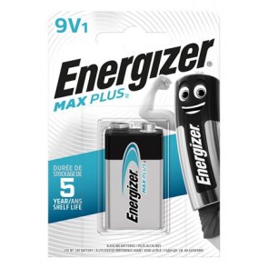 Elem, 9V, 1db, ENERGIZER, "Max Plus"