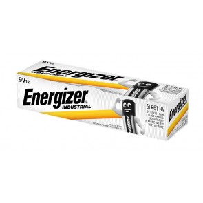 Elem, 9V, 12 db, ENERGIZER "Alkaline Power Industrial"