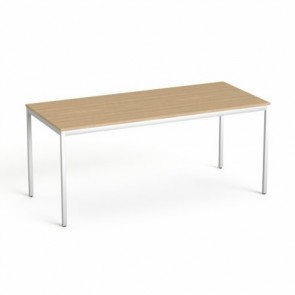 Általános asztal fémlábbal, 75x170 cm, MAYAH "Freedom SV-40", kőris