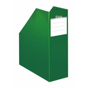 Iratpapucs, karton, 90 mm, VICTORIA, "Premium", zöld