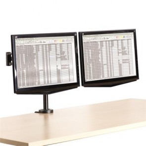Monitortartó kar, kettő monitorhoz, FELLOWES "Professional Series™"