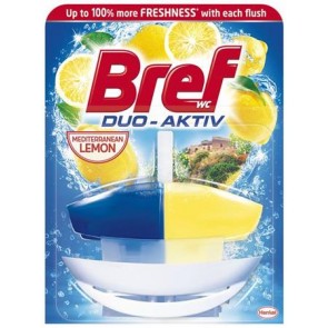 WC illatosító gél, 50 ml, BREF "Duo Aktiv", citrus