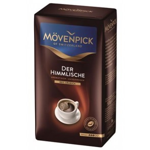 Kávé, pörkölt, őrölt, vákuumos csomagolásban, 500 g, MÖVENPICK "Himmlische"