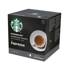 Kávékapszula, 12 db, STARBUCKS by Dolce Gusto®, "Espresso Roast"