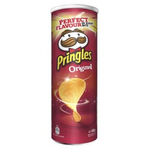 Chips, 165 g, PRINGLES, sós