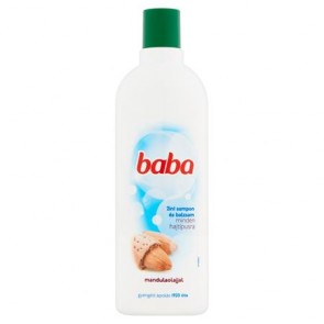 Hajsampon, 400 ml, BABA "2in1", mandula