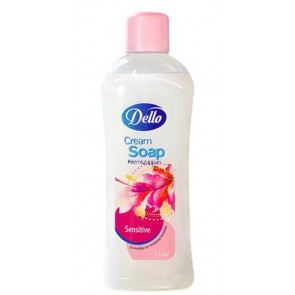 Folyékony szappan, 1000 ml, "Dello Sensitive"