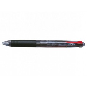 Golyóstoll, 0,25 mm, nyomógombos, fekete tolltest, PILOT "Feed GP4", négyszínű