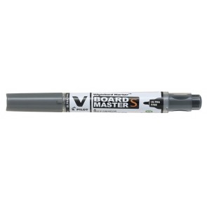 Táblamarker, 0,8 mm, UF, kúpos, PILOT "V-Board Master S", fekete