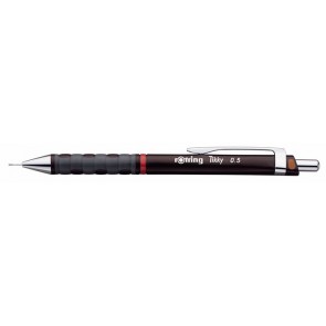 Nyomósirón, 0,5 mm, ROTRING "Tikky T", bordó