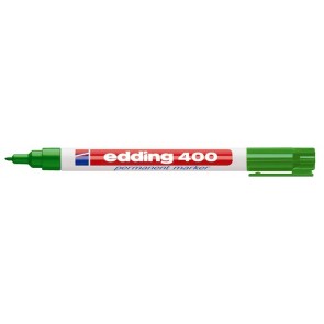 Alkoholos marker, 1 mm, EDDING "400", zöld