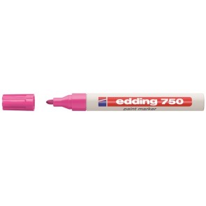 Lakkmarker, 2-4 mm, EDDING "750", rózsaszín