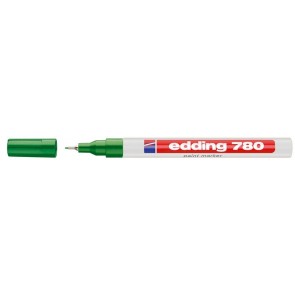 Lakkmarker, 0,8 mm, EDDING "780", zöld