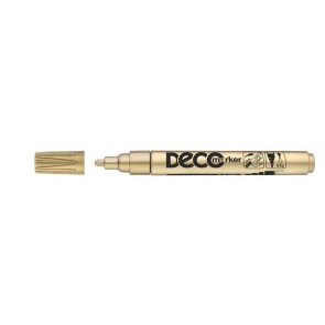 Lakkmarker, 2-4 mm, ICO "Decomarker" arany