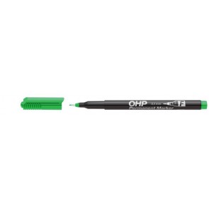 Alkoholos marker, OHP, 0,5 mm, F, ICO, zöld