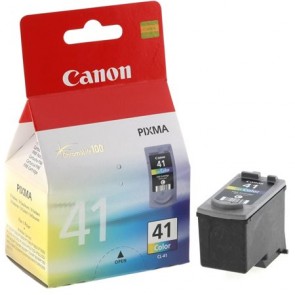 CL-41 Tintapatron Pixma iP1300, 1600, 1700 nyomtatókhoz, CANON, színes, 155 oldal