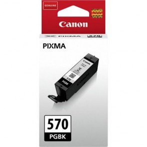 PGI-570B Tintapatron Pixma MG5750, 6850, 7750 nyomtatókhoz, CANON, fekete, 15 ml