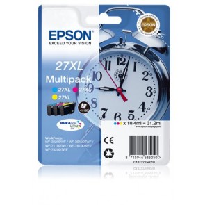 T27154010 Tintapatron multipack Workforce 3620DWF,7110DTW nyomtatóhoz, EPSON, c+m+y,31,2 ml