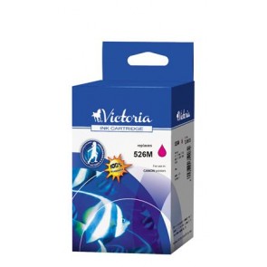 CLI-526M Tintapatron Pixma iP4850, MG5150, 5250 nyomtatókhoz, VICTORIA TECHNOLOGY, magenta, 9ml
