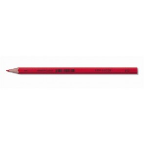 Színes ceruza, hatszögletű, vastag, KOH-I-NOOR "3421" piros
